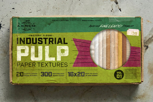 Industrial Pulp Paper Textures Vol. 1